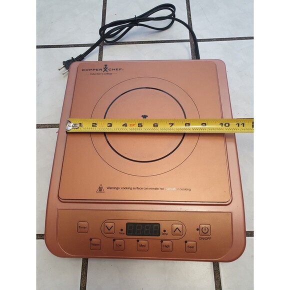 Copper Chef Induction Cooktop Hot Plate Portable Countertop KC16067-00300 -Works - Picture 4 of 9